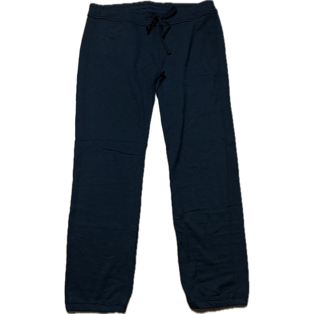 James Perse Standard Black Women's Sz 3 (L) Sweatpants Mid Rise Lounge Pants